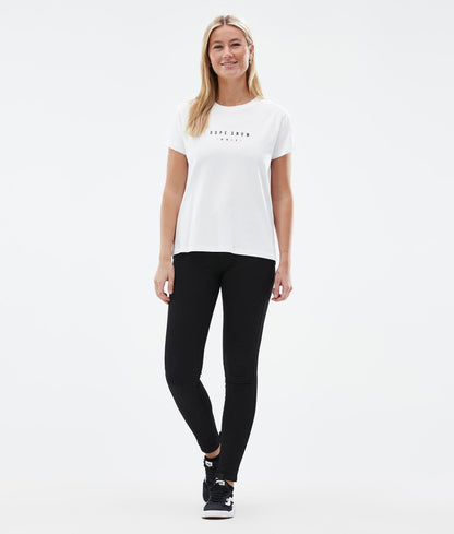T-shirt Women Silhouette White