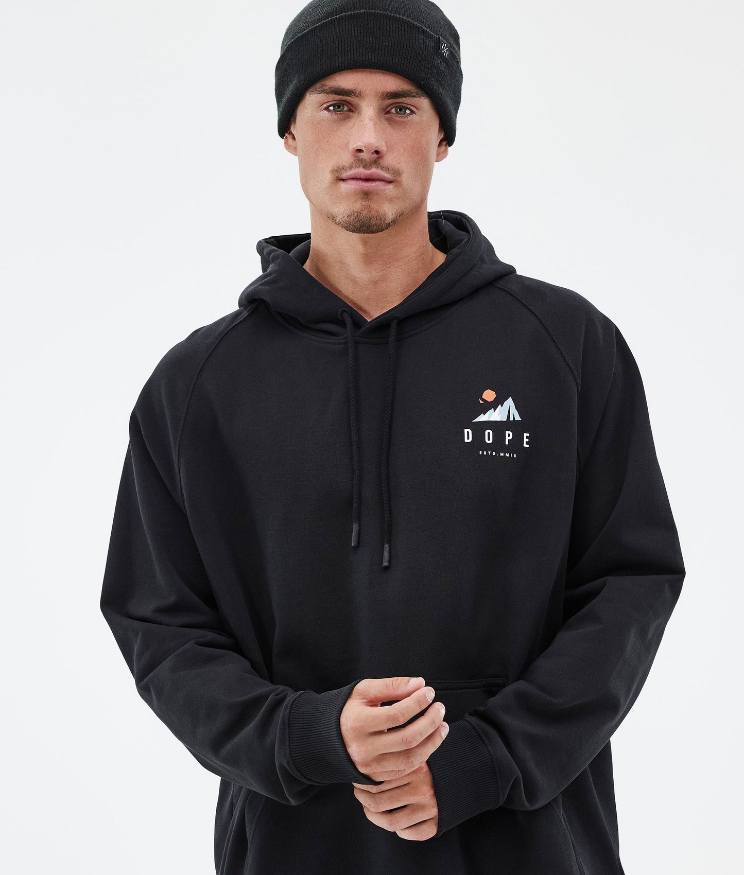 Hoodie Men Ice Black