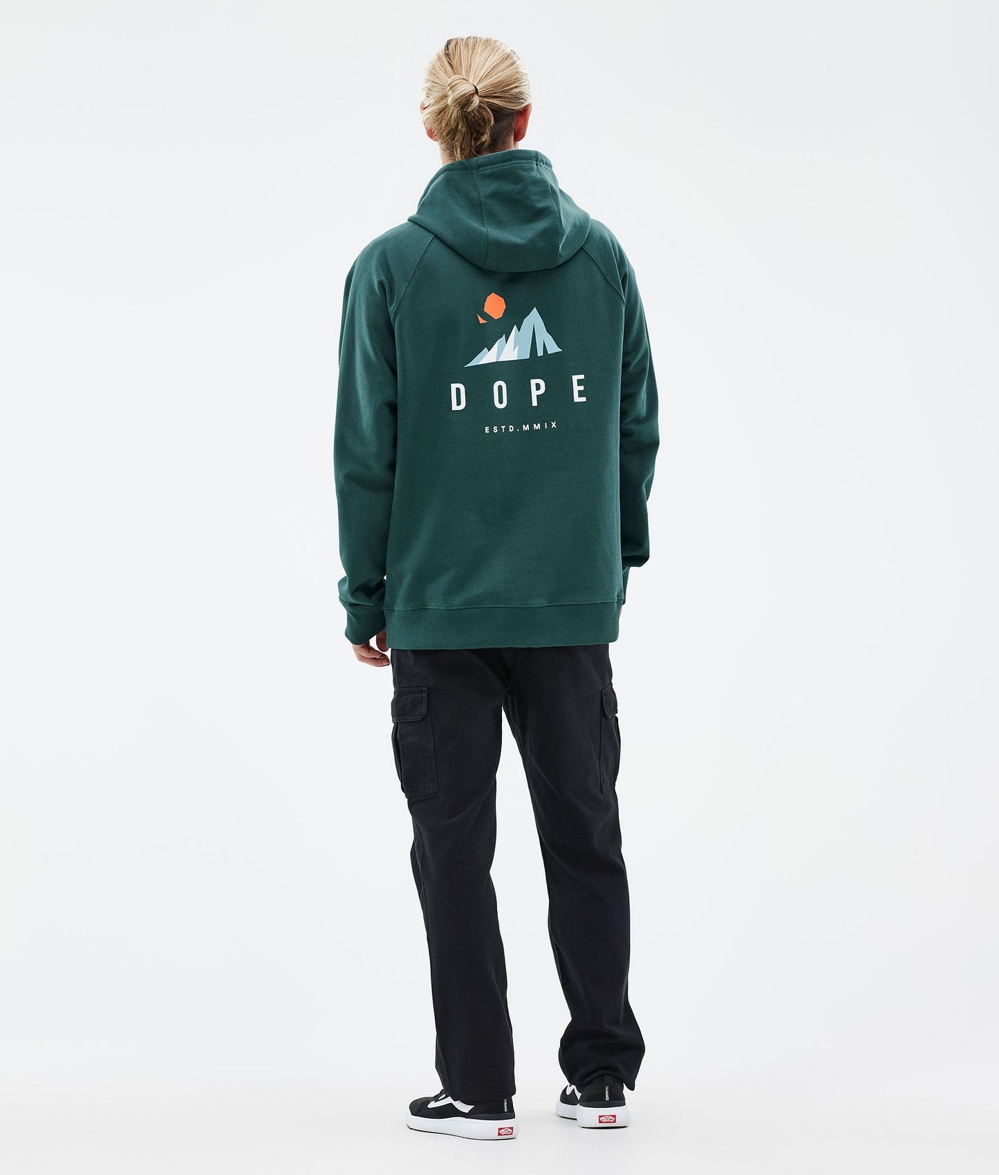 Hoodie Men Ice Bottle Green