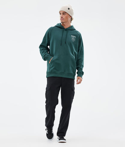 Hoodie Men Summit Bottle Green