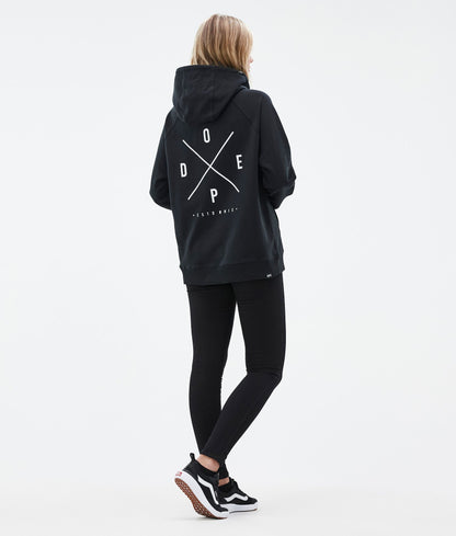 Hoodie Women 2X-Up Black