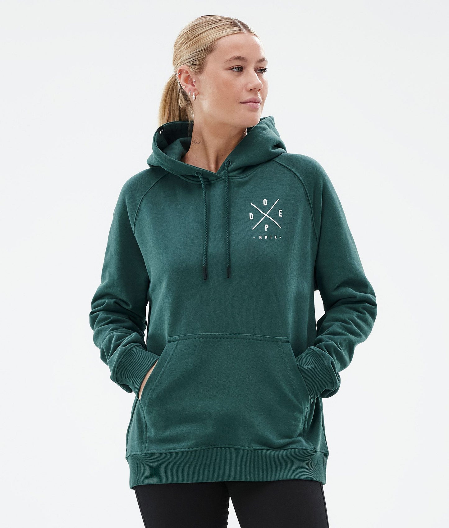 Hoodie Women Aphex Metal Blue