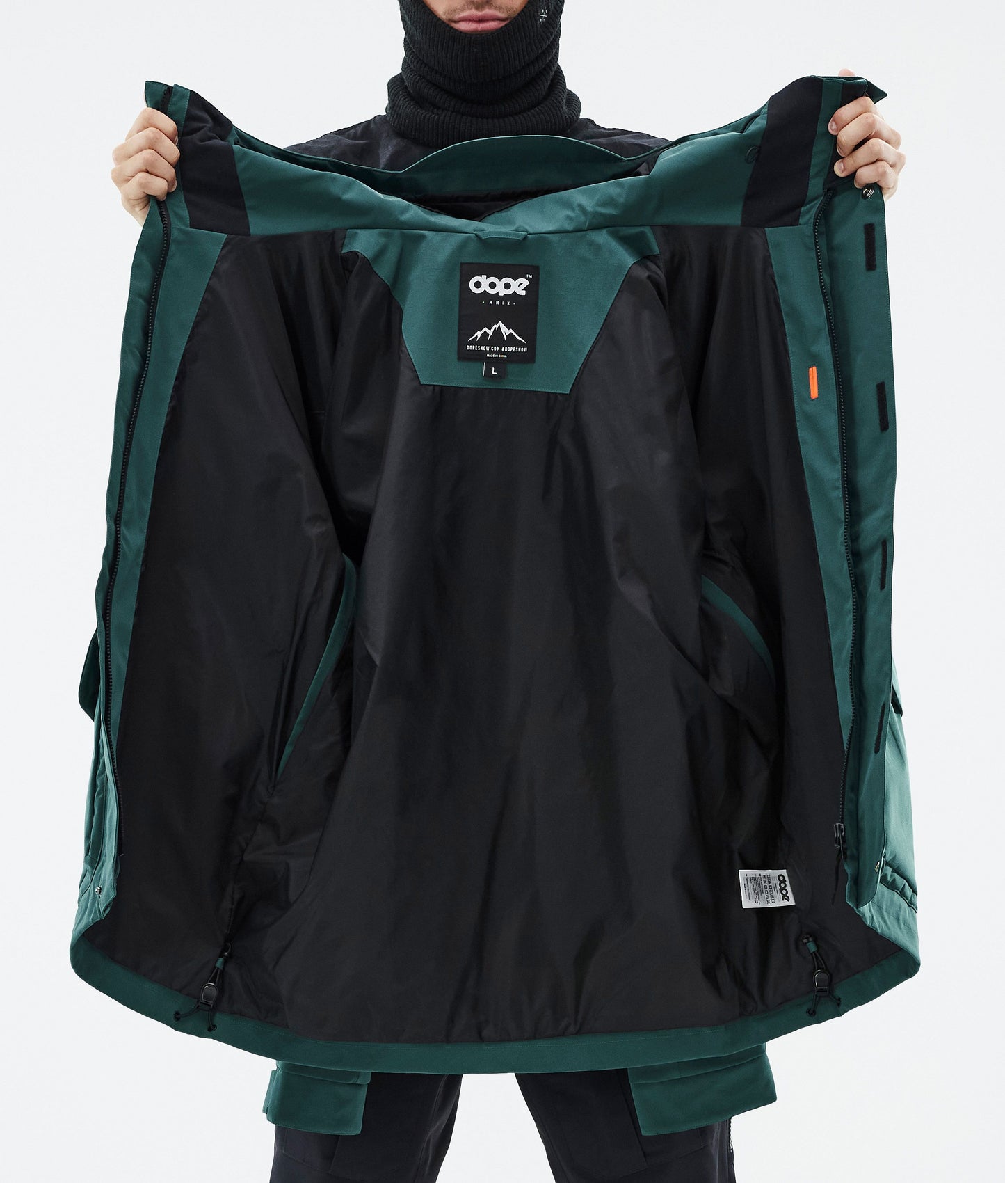 Snowboard Jacket Men Bottle Green