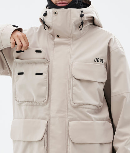 Snowboard Jacket Men Sand