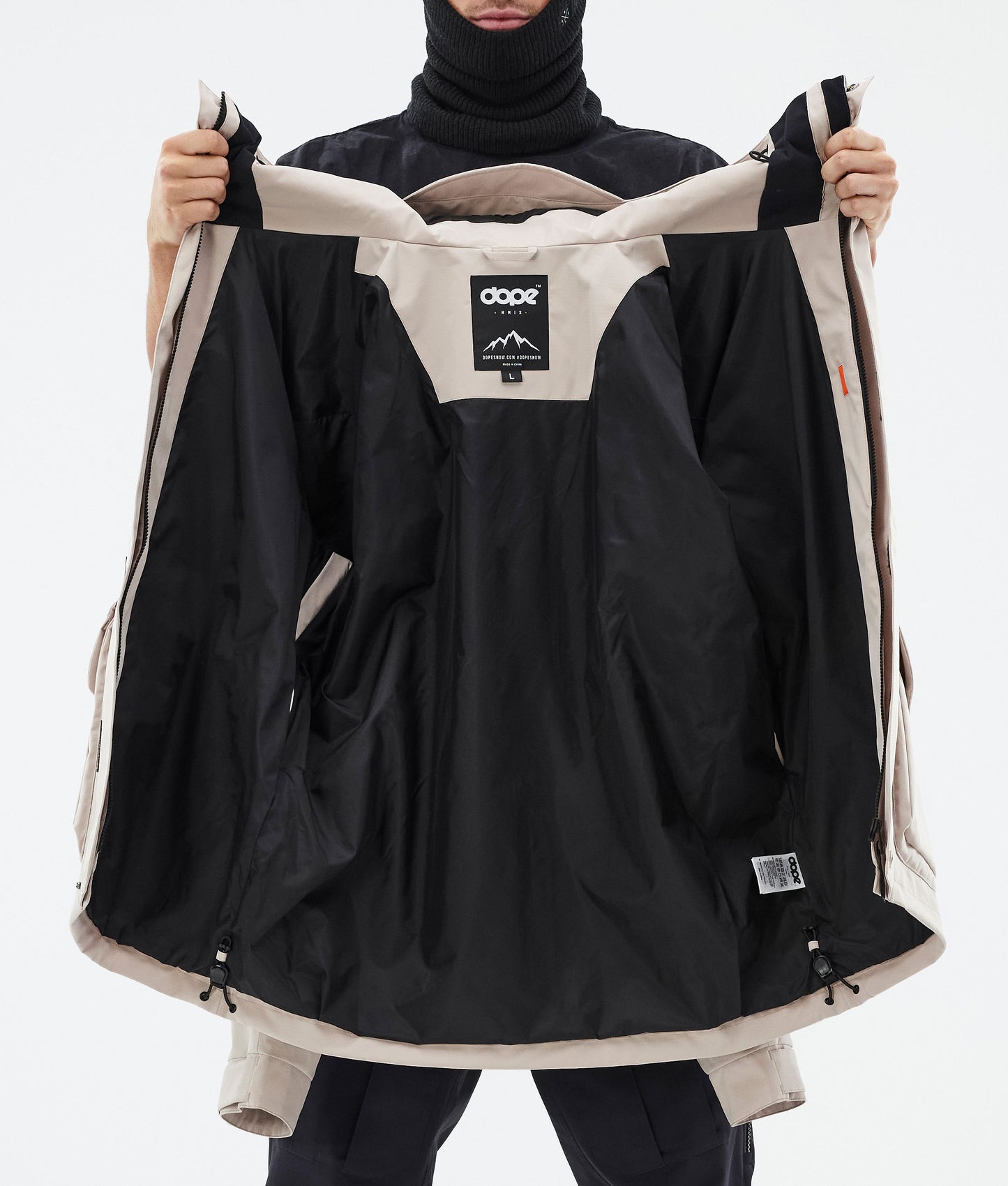 Snowboard Jacket Men Sand