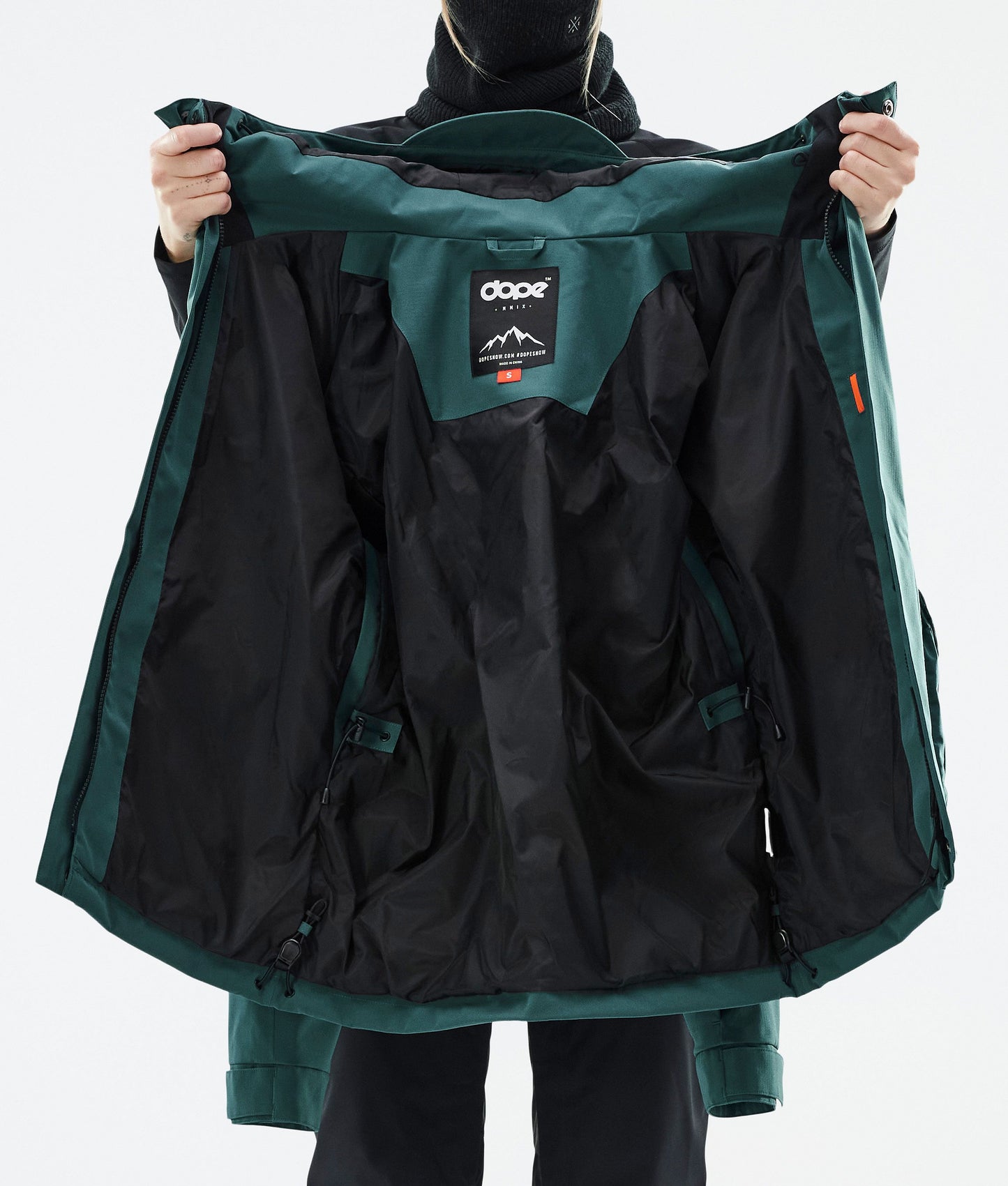 Snowboard Jacket Women Bottle Green