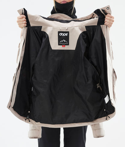 Snowboard Jacket Women Sand