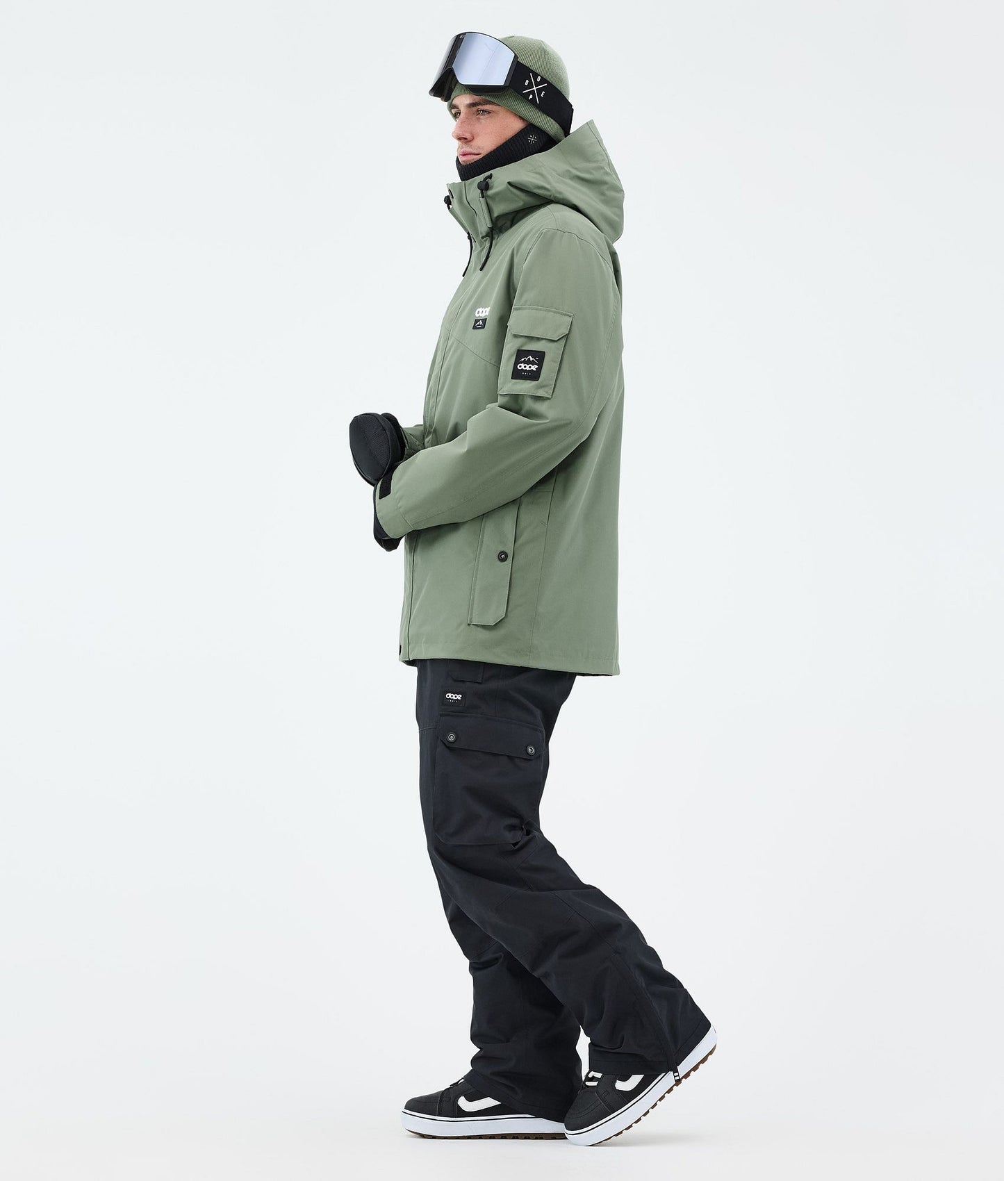 Snowboard Jacket Men Moss Green