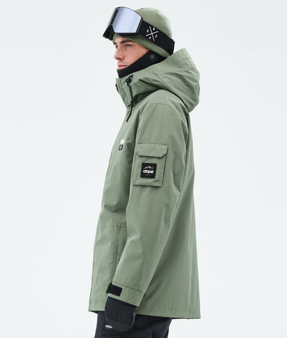 Snowboard Jacket Men Moss Green