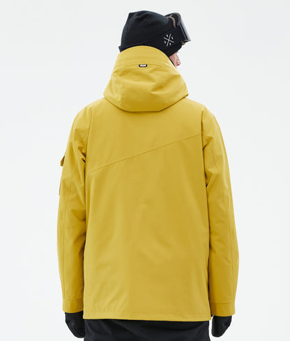 Snowboard Jacket Men Yellow