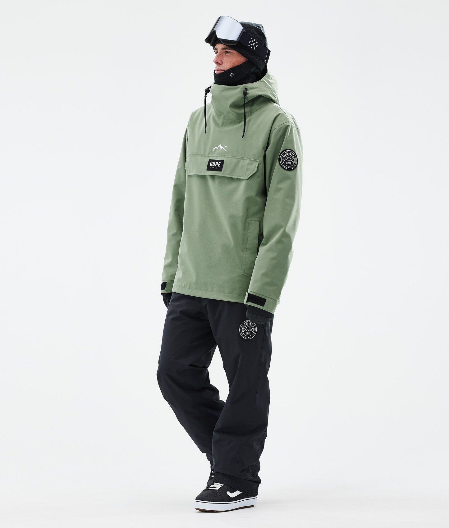 Snowboard Jacket Men Moss Green