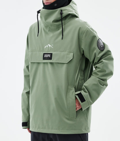 Snowboard Jacket Men Moss Green
