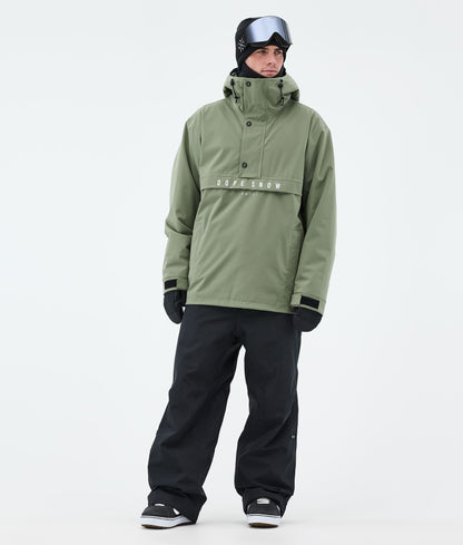 Snowboard Jacket Men Moss Green
