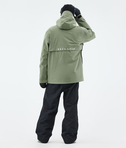 Snowboard Jacket Men Moss Green