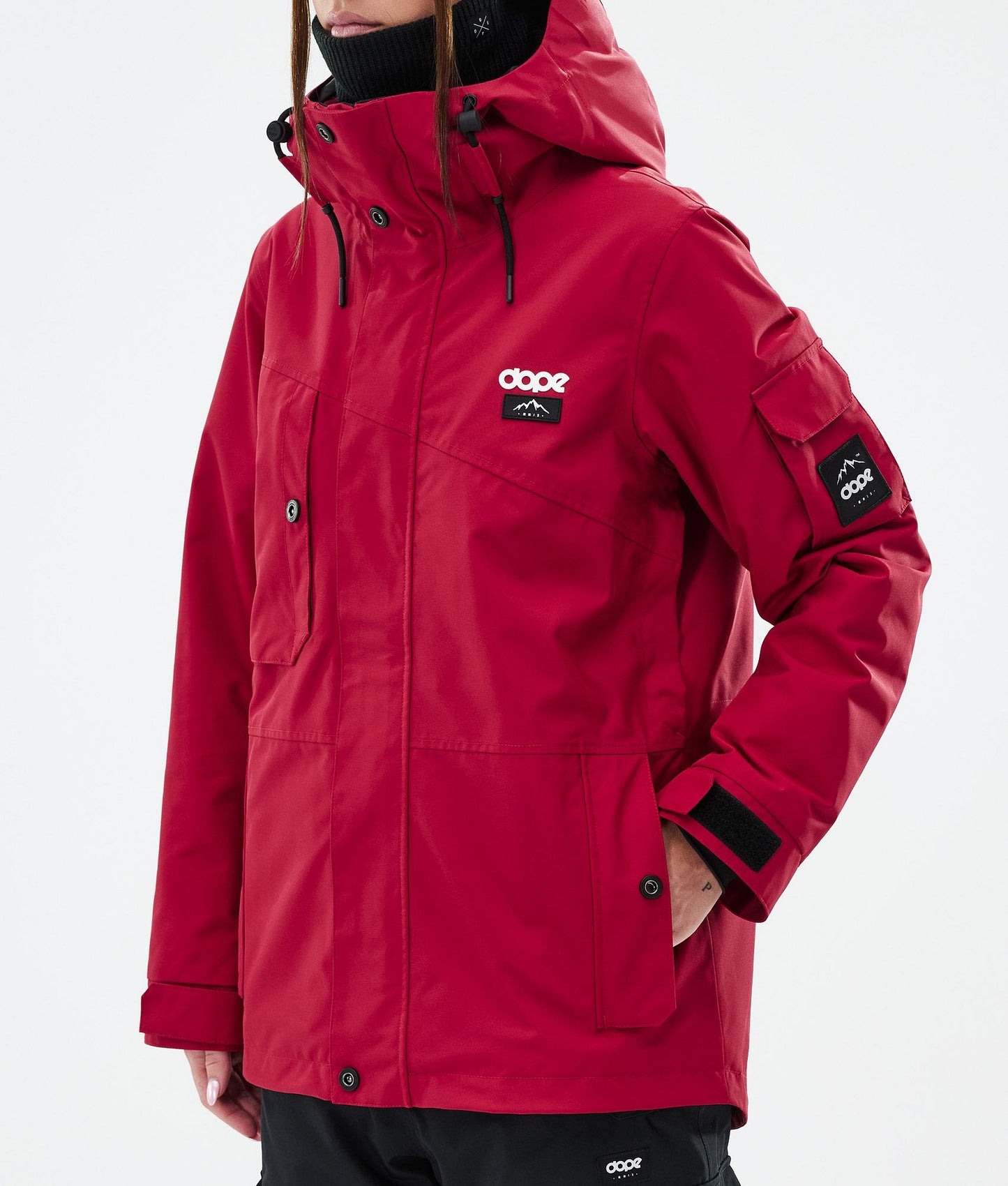 Snowboard Jacket Women Deep Red