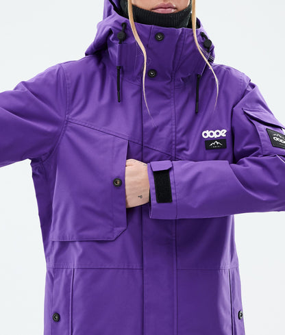 Snowboard Jacket Women Vivid Purple