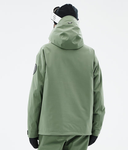 Snowboard Jacket Women Moss Green