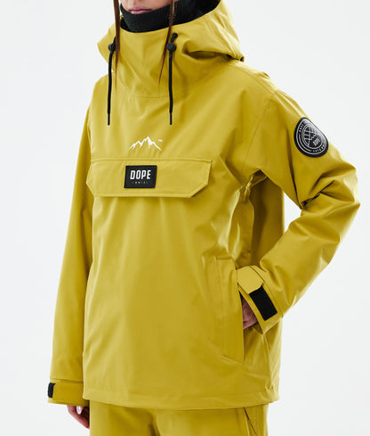 Snowboard Jacket Women Yellow