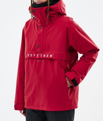 Snowboard Jacket Women Deep Red