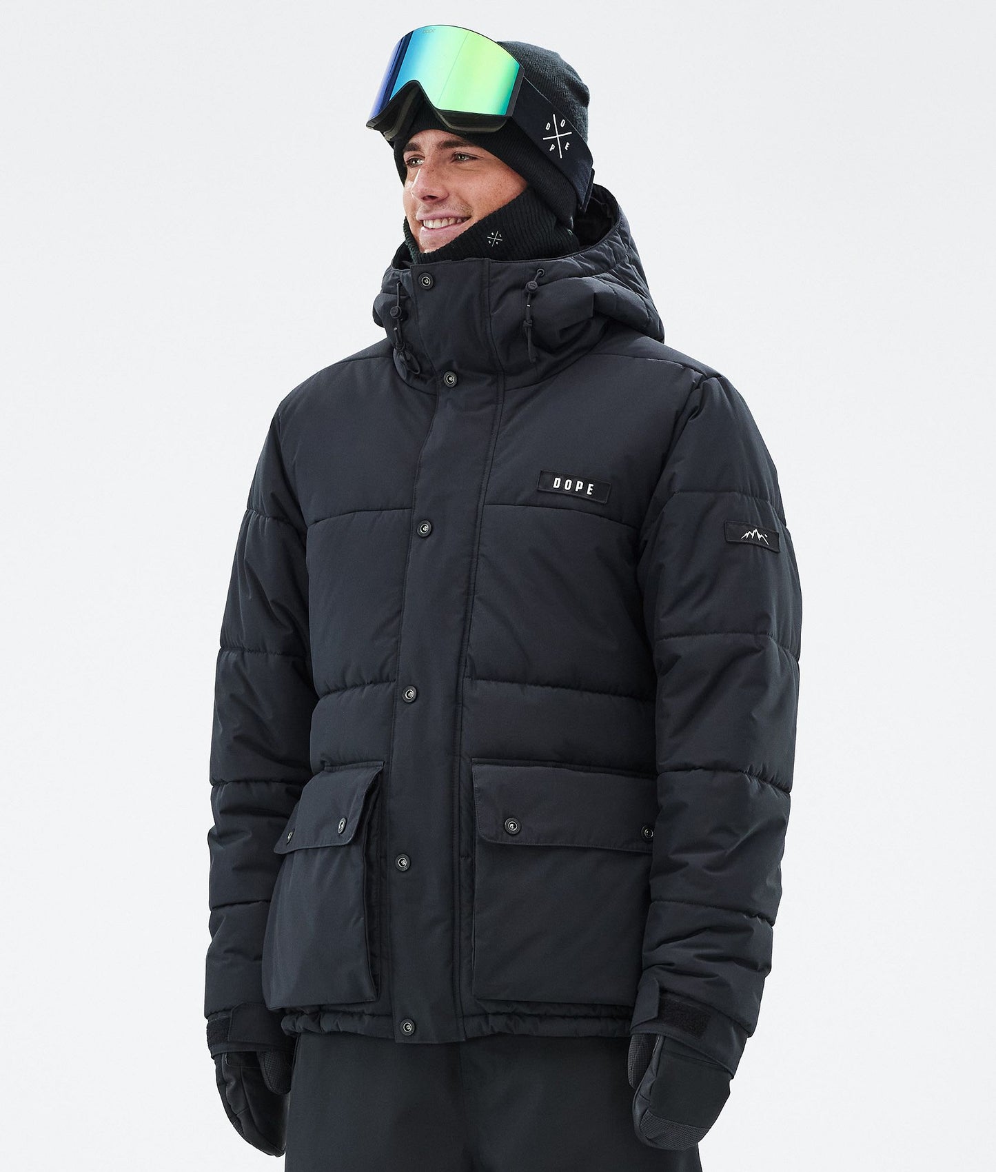 Snowboard Jacket Men Black