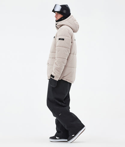 Snowboard Jacket Men Sand