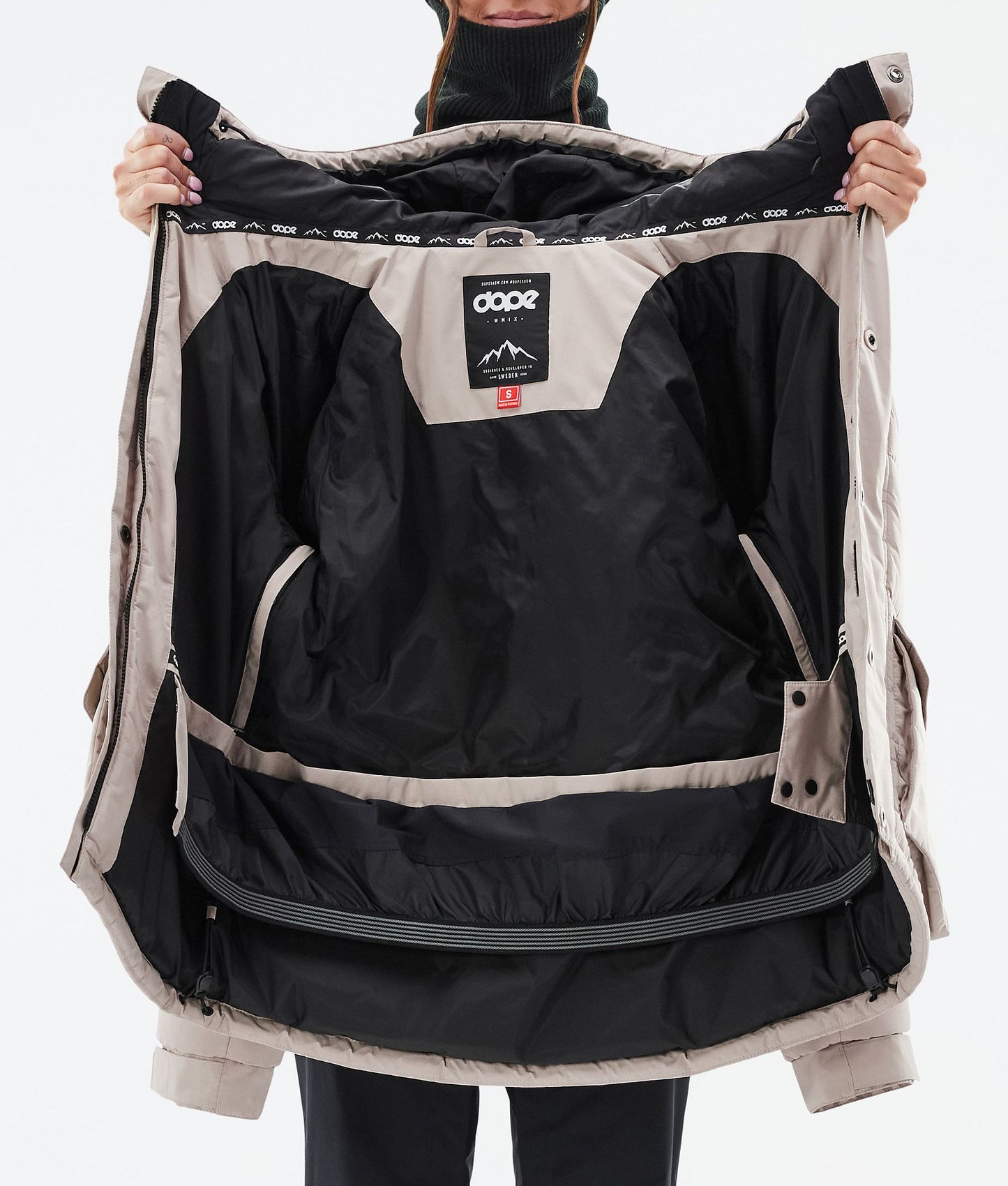 Snowboard Jacket Women Sand