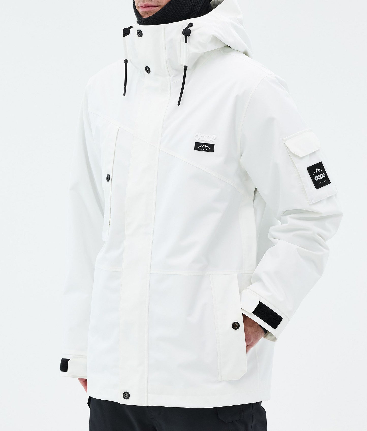 Snowboard Jacket Men Whitish