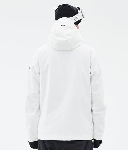Snowboard Jacket Men Whitish