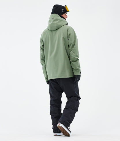Snowboard Jacket Men Moss Green