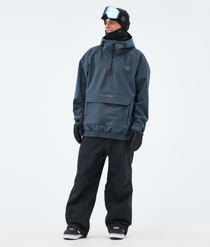 Snowboard Jacket Men Metal Blue