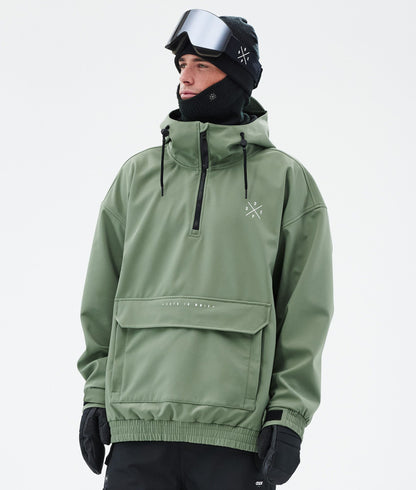 Snowboard Jacket Men Olive Green