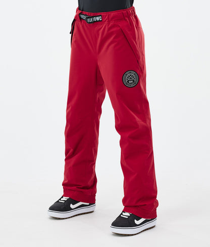 Snowboard Pants Women Burgundy