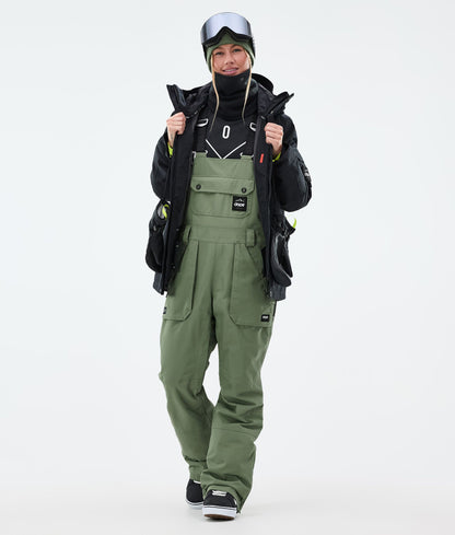 Snowboard Pants Women Moss Green