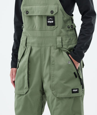 Snowboard Pants Women Moss Green