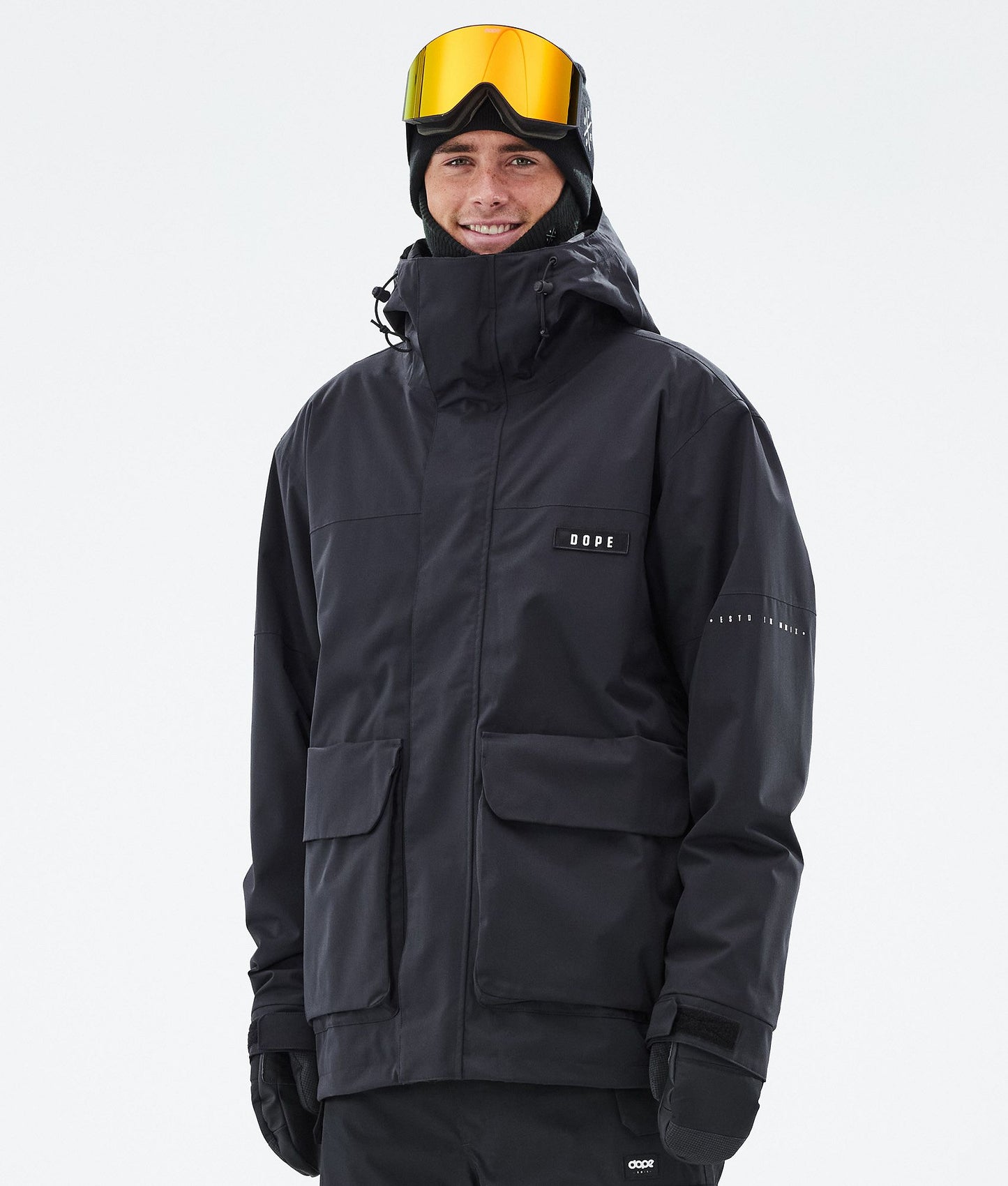 Snowboard Jacket Men Black