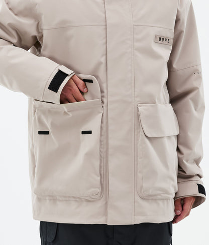 Snowboard Jacket Men Sand
