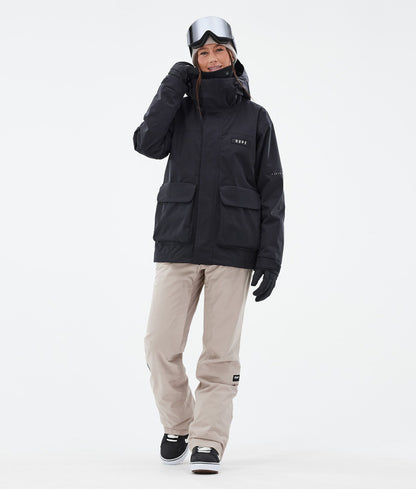 Snowboard Jacket Women Black
