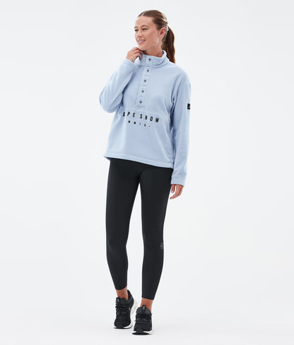 Fleece Sweater Women Light Blue