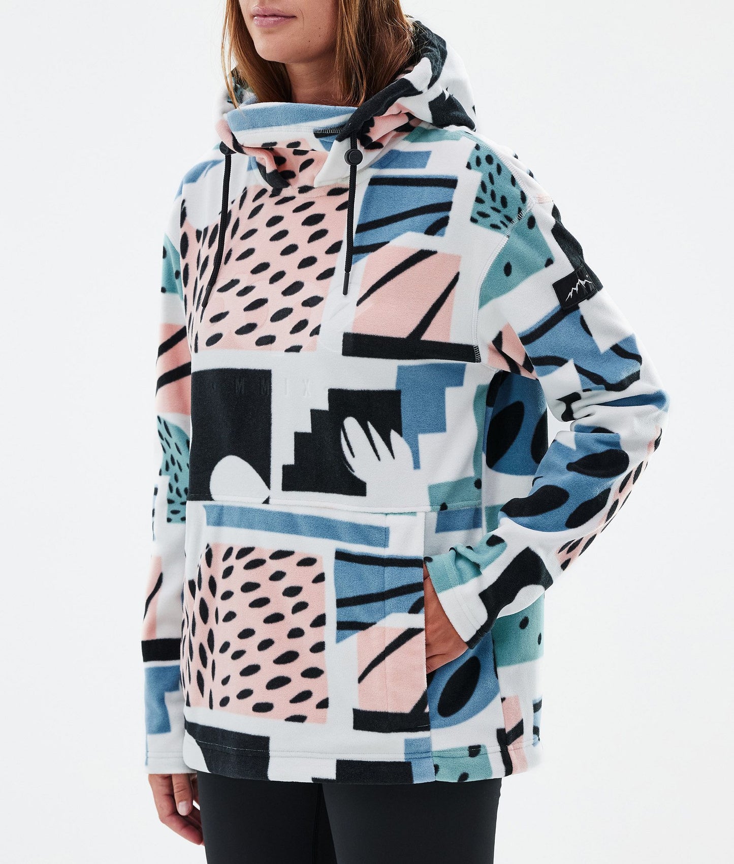 Fleece Hoodie Women Melon