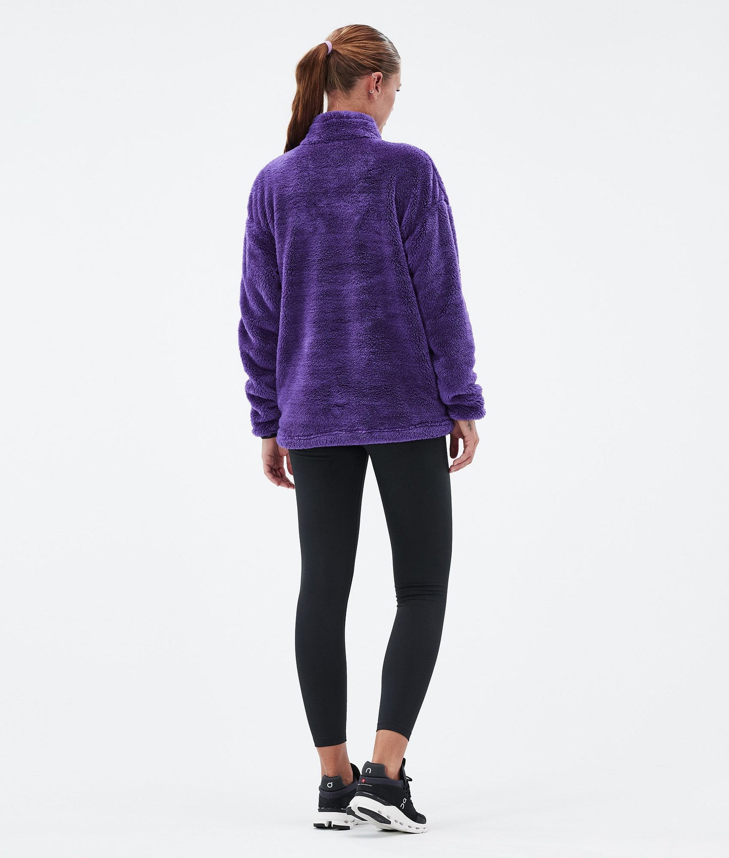 Fleece Sweater Women Vivid Purple