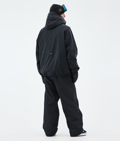 Snowboard Jacket Men Black