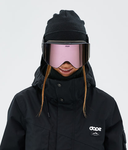 Ski Goggles Black/Champagne Mirror