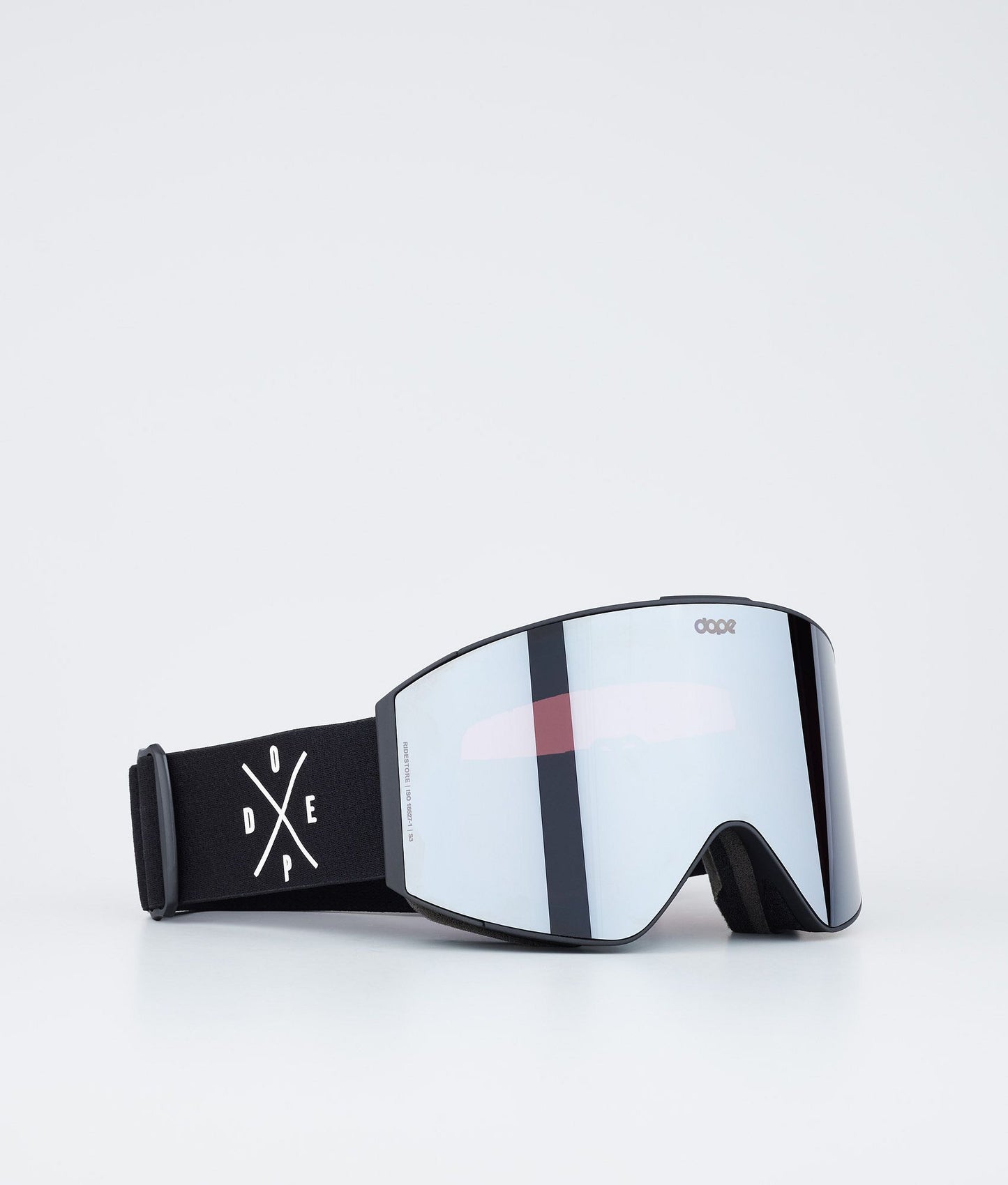 Ski Goggles White/Champagne Mirror