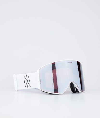 Ski Goggles Black/Pink Mirror