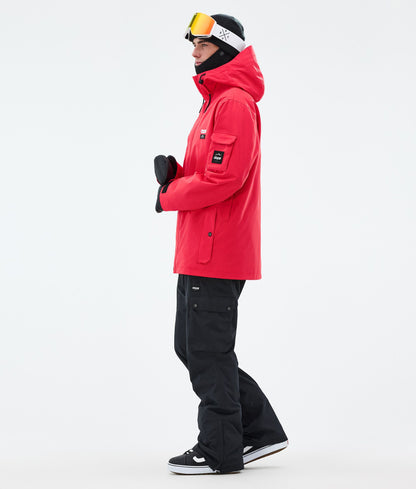 Snowboard Jacket Men Red