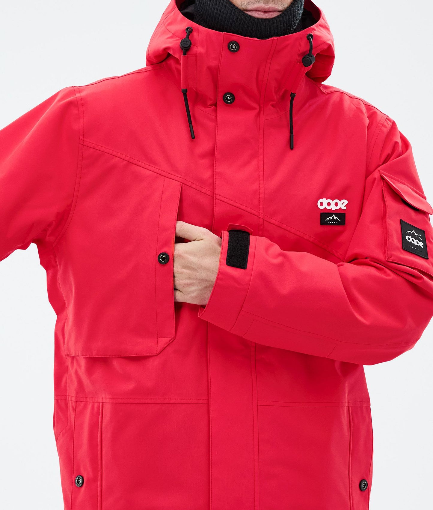 Snowboard Jacket Men Red