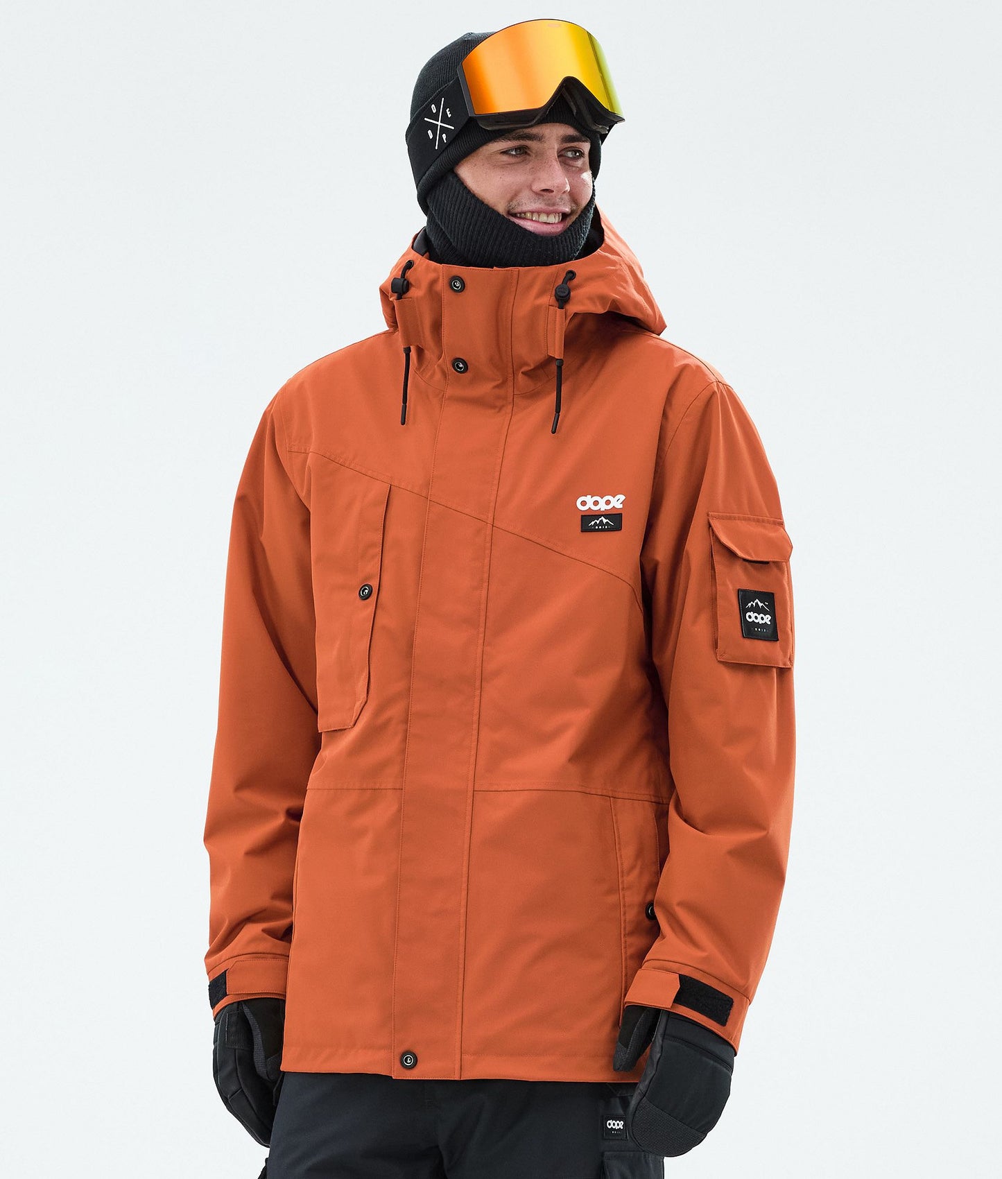 Snowboard Jacket Men Deep Red