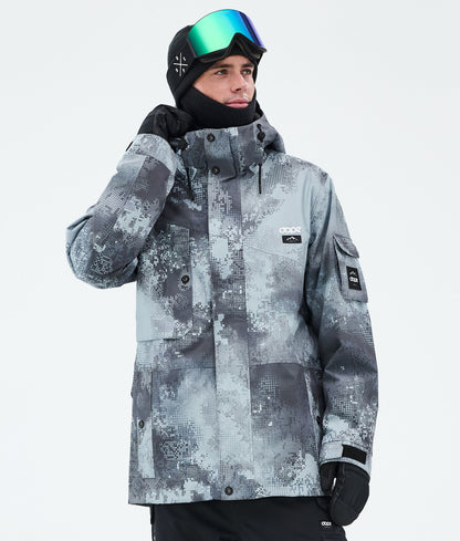 Snowboard Jacket Men Whitish