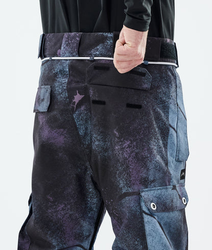 Snowboard Pants Men Jungle Purple