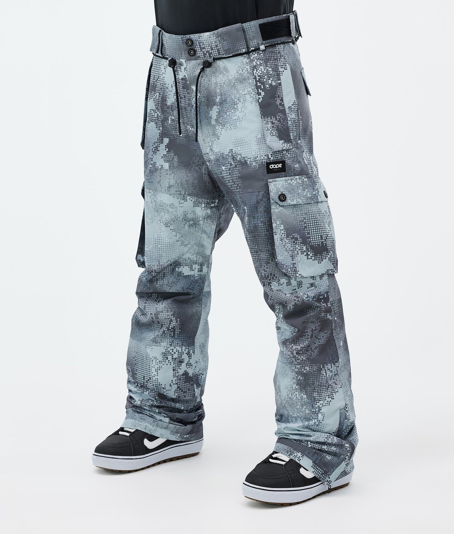 Snowboard Pants Men Grey Camo
